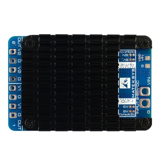Original MATEK MATEKSYS PM20S-2 POWER MODULE With Two Independent Step-Down Voltage Regulators 9V-85V in 4-20S for RC Drone